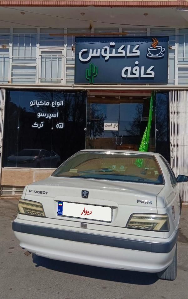 پژو پارس دوگانه سوز - 1387