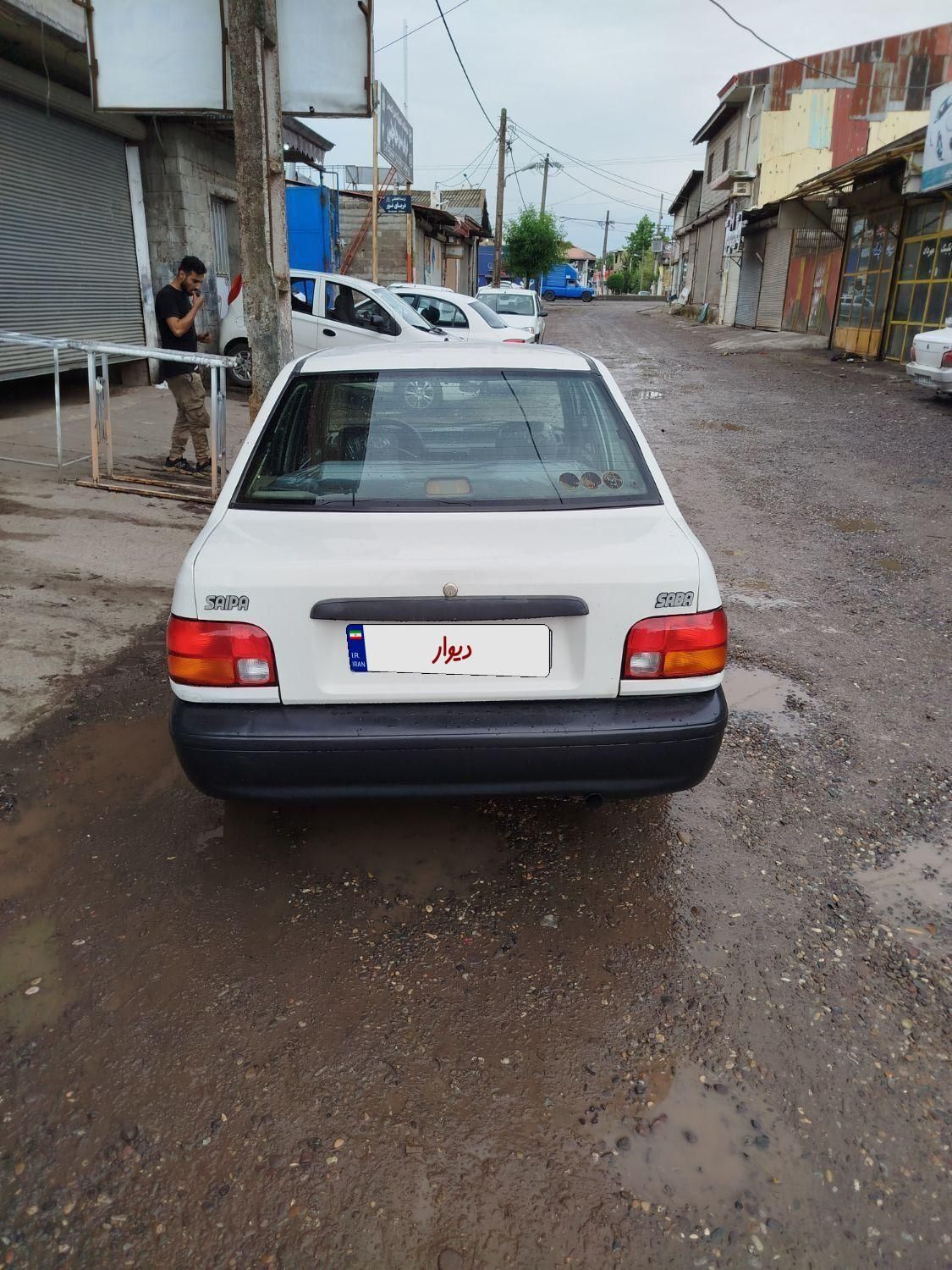پراید صبا بنزینی - 1386