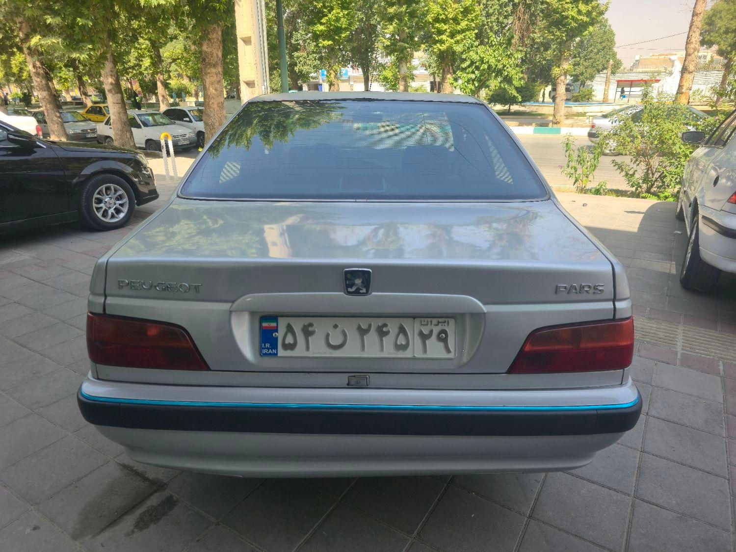 پژو پارس دوگانه سوز - 1387