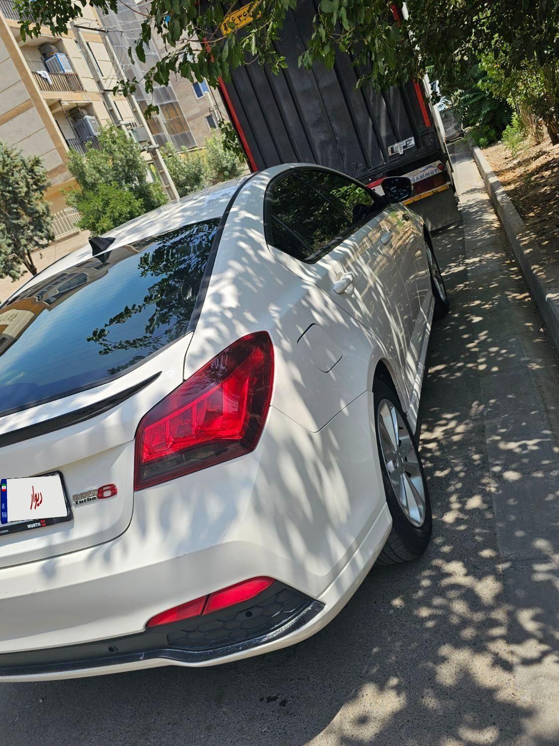 ام جی 6 لیفت بک GT فیس قدیم - 2015