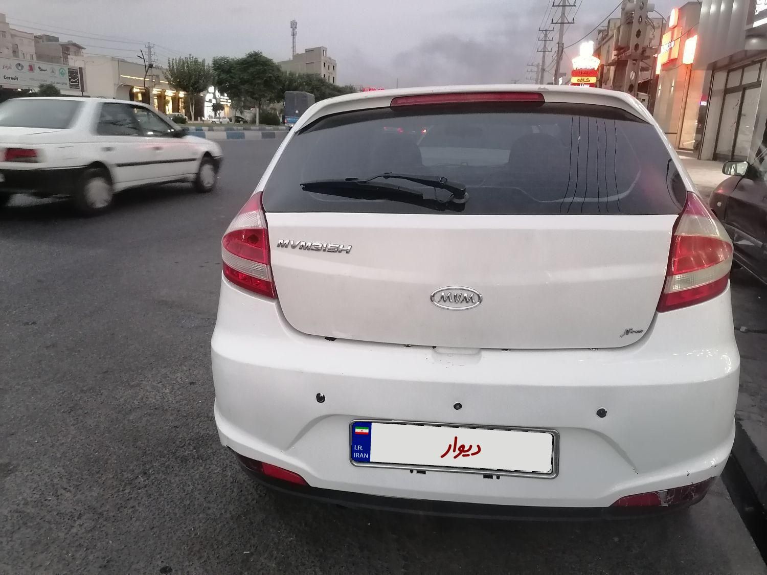 ام وی ام 315 هاچ بک ساده دنده ای - 1396