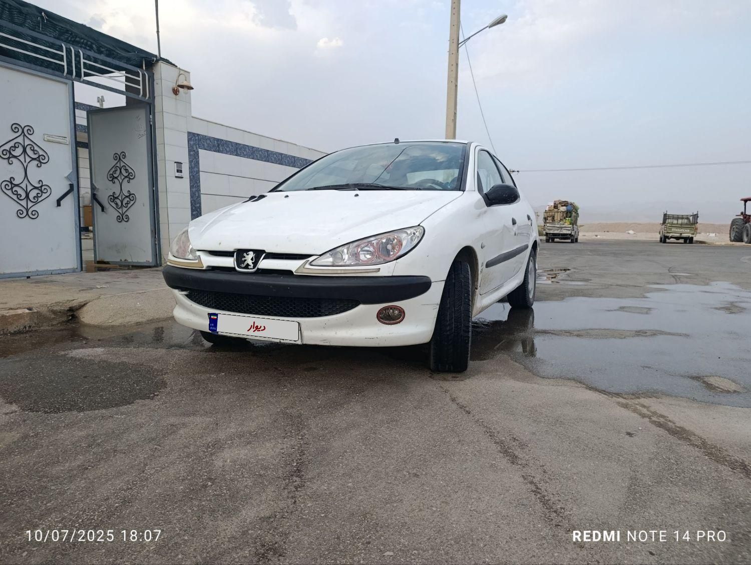 پژو ۲۰۶ صندوق دار v20 - 1390