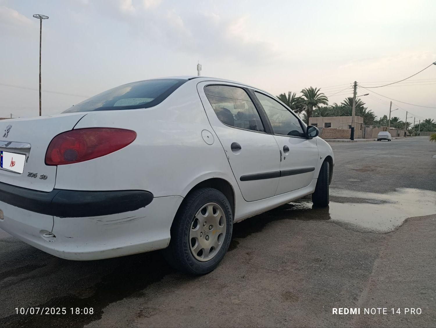 پژو ۲۰۶ صندوق دار v20 - 1390