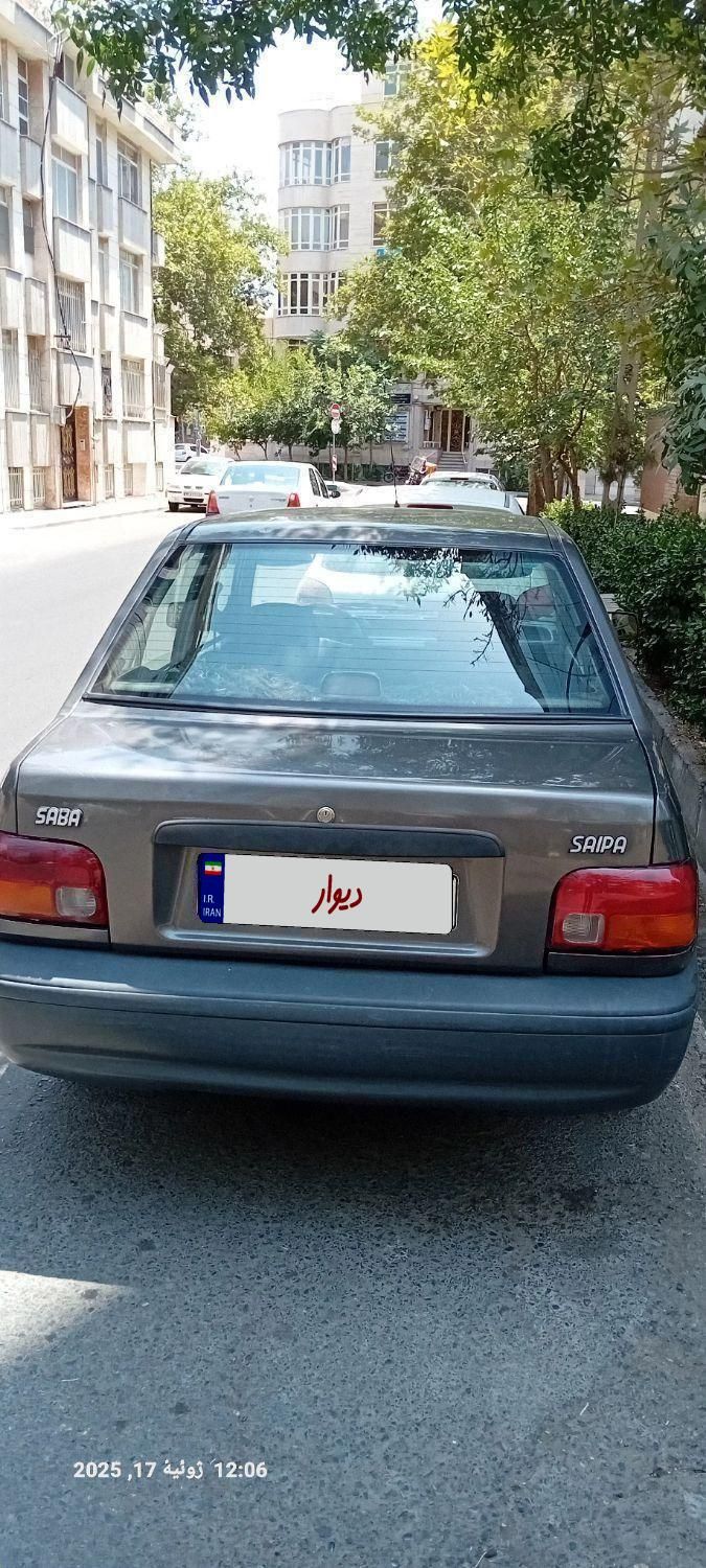 پراید صبا بنزینی - 1387