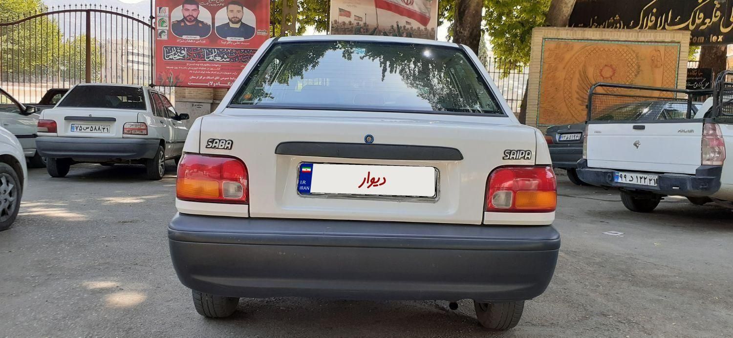 پراید صبا بنزینی - 1389
