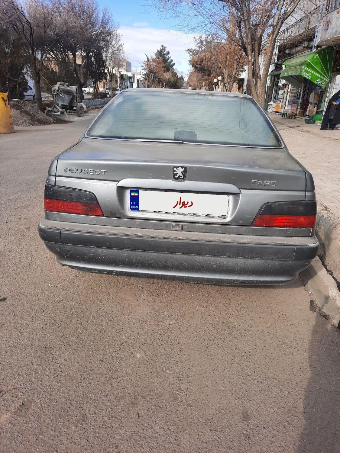 پژو پارس دوگانه سوز - 1387
