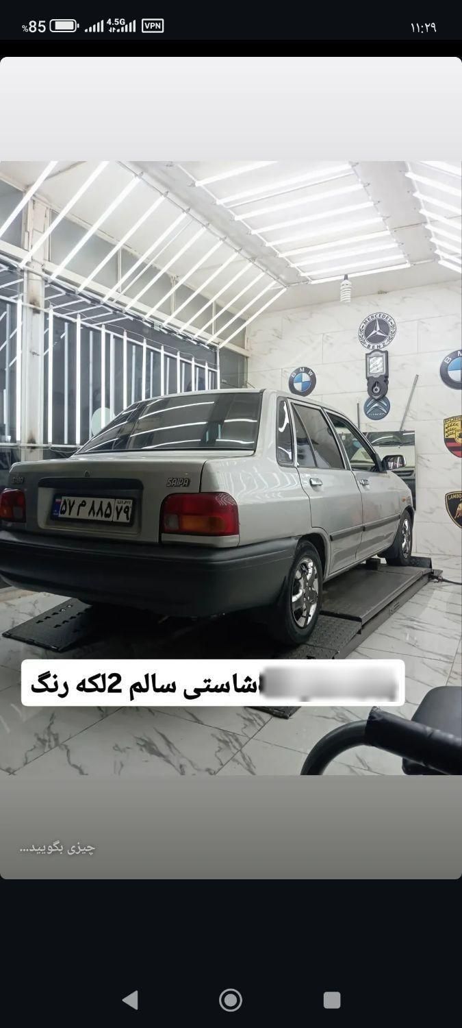 پراید صبا بنزینی - 1387