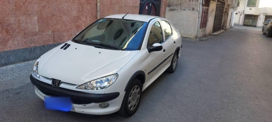 پژو ۲۰۶ صندوق دار v8 - 1389