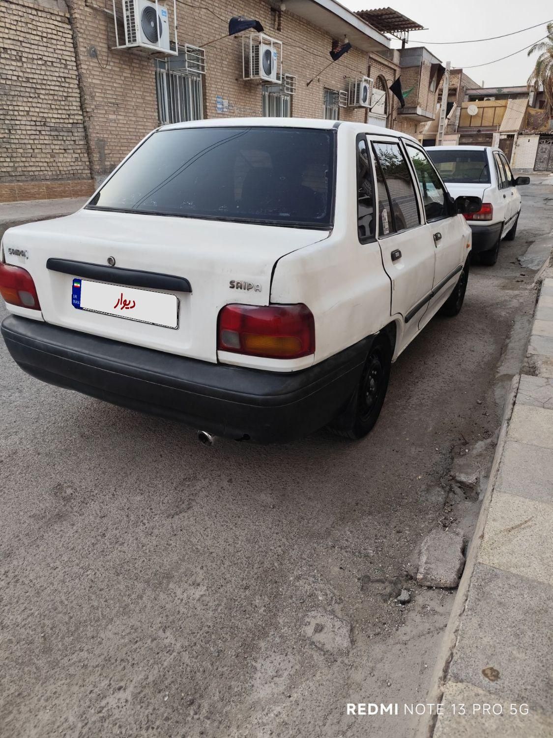 پراید صبا بنزینی - 1382