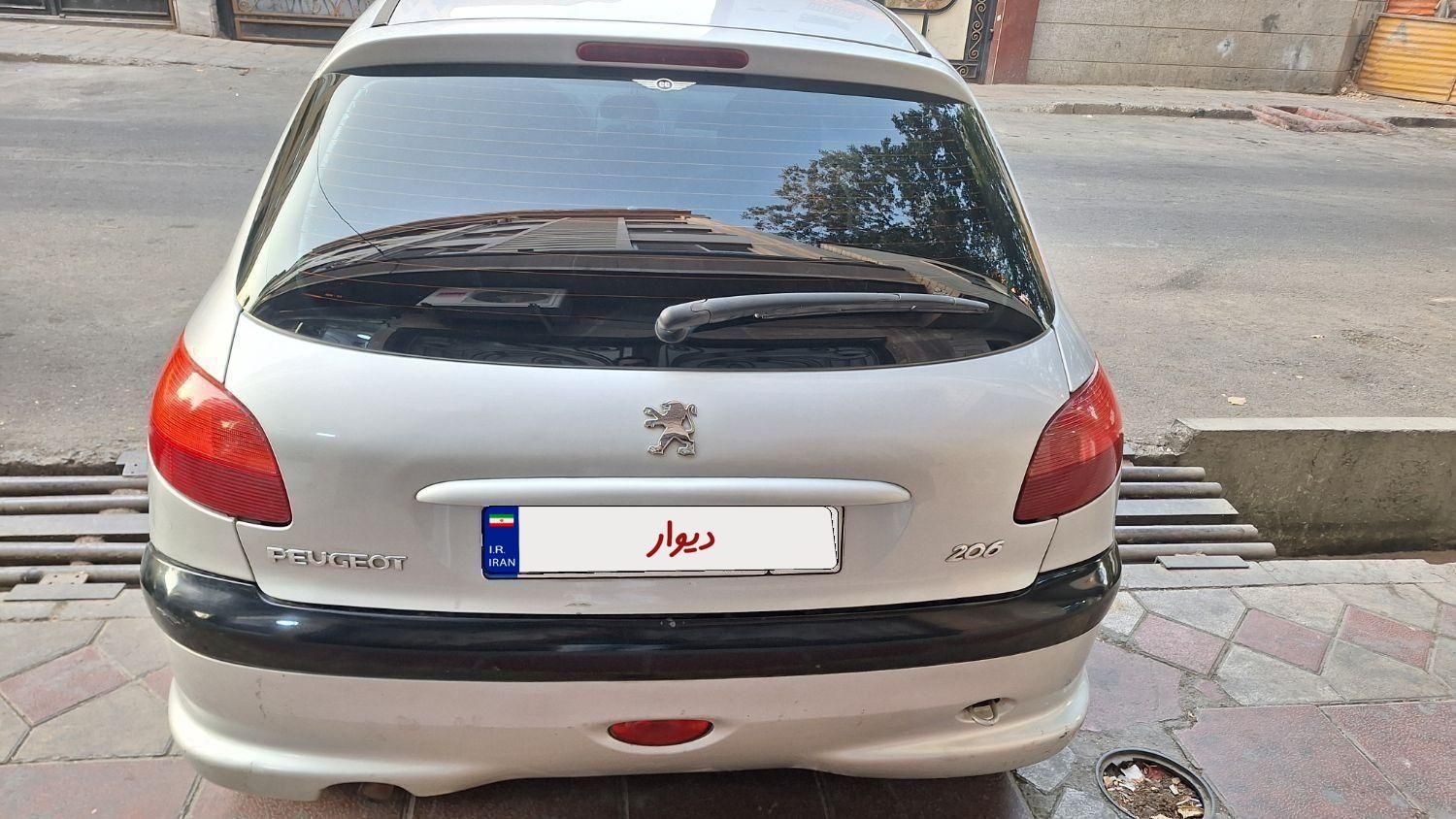 پژو 206 تیپ 2 - 1385