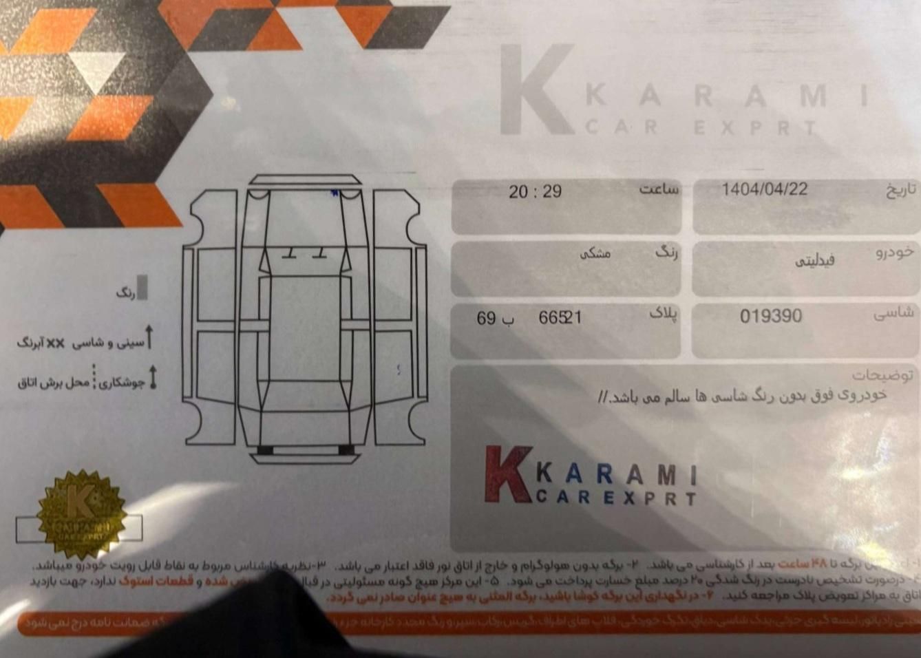 فیدلیتی پرایم تیپ ۲ (7 نفره) - 1402