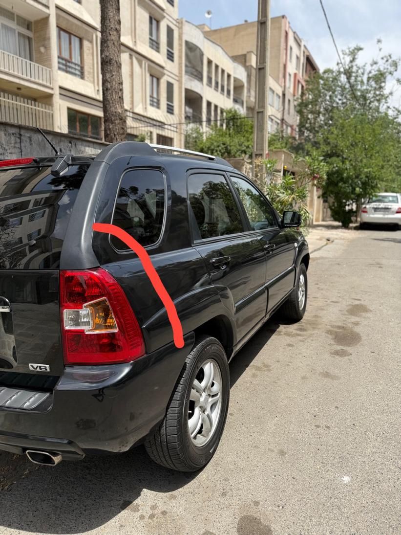 کیا اسپورتیج 6 سیلندر 2700cc - 2008