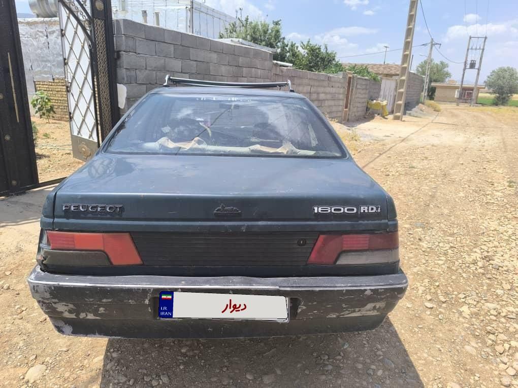 پژو آردی دوگانه سوز LPG - 1382