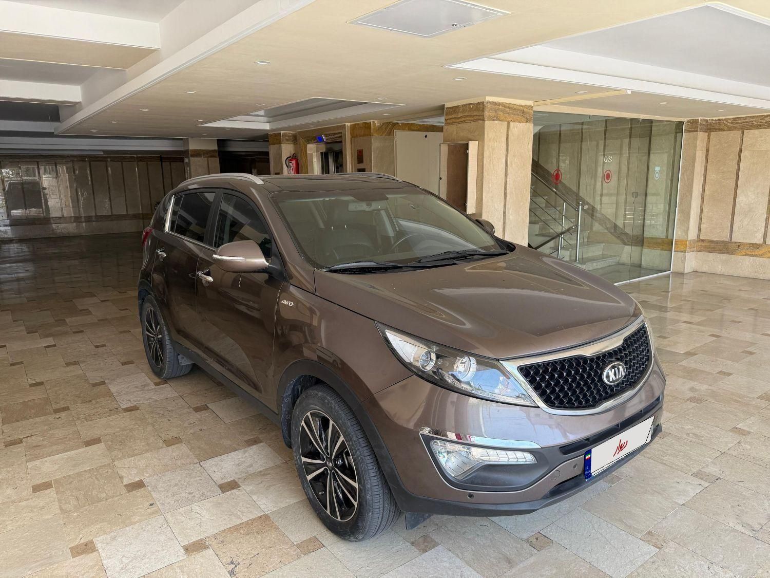 کیا اسپورتیج 4 سیلندر فول 2400cc - 2015