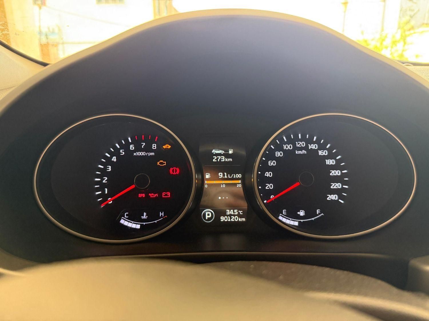 کیا اسپورتیج 4 سیلندر فول 2400cc - 2015