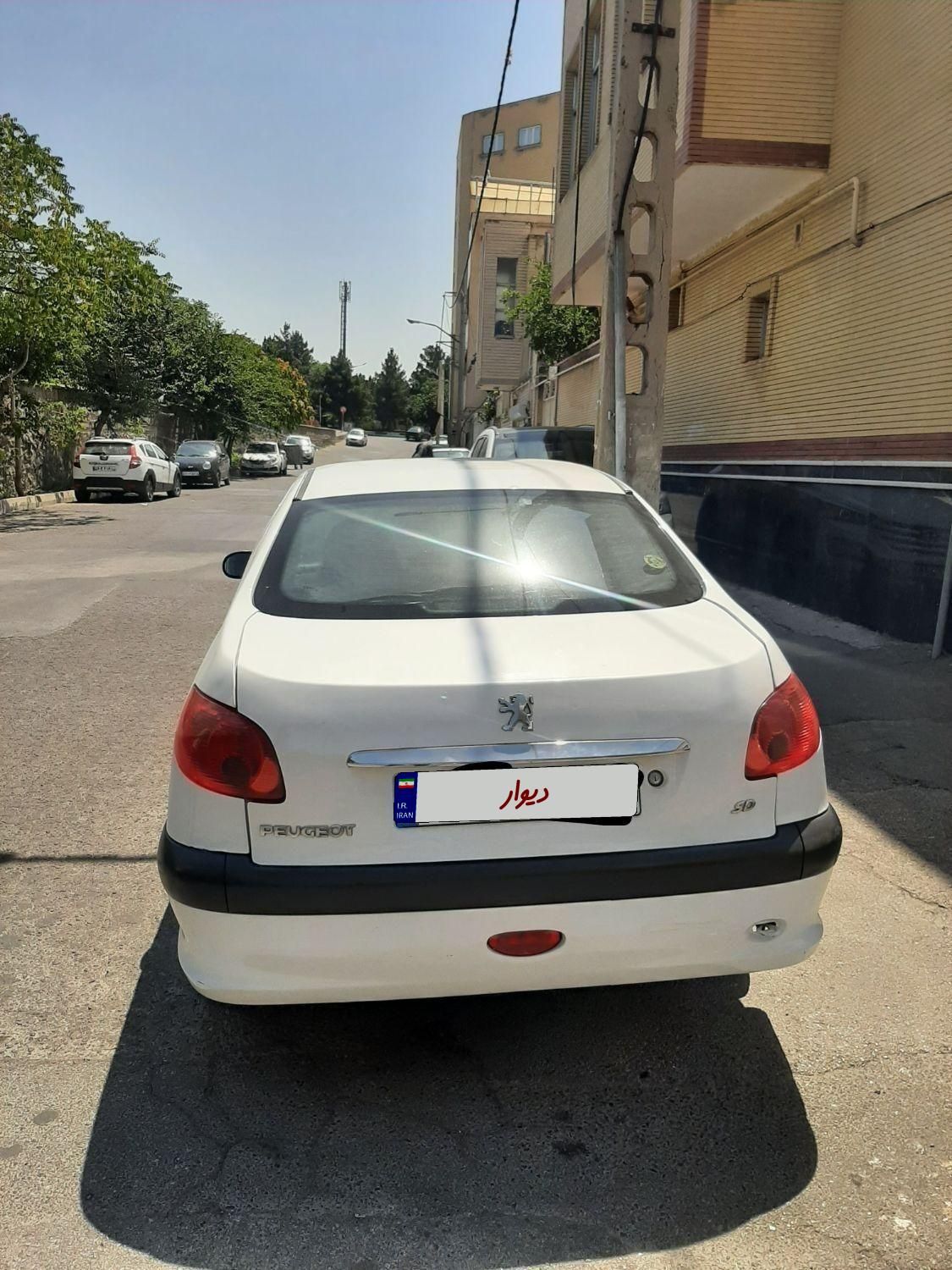 پژو ۲۰۶ صندوق دار v20 - 1389