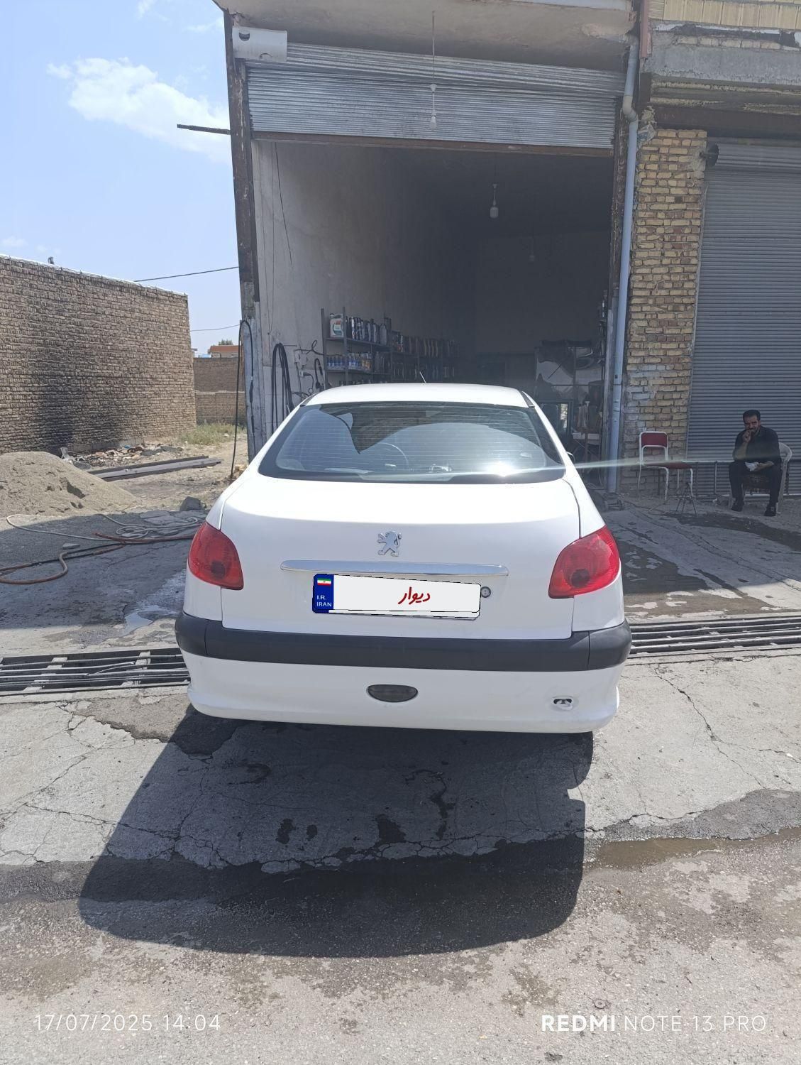 پژو ۲۰۶ صندوق دار v1 - 1390