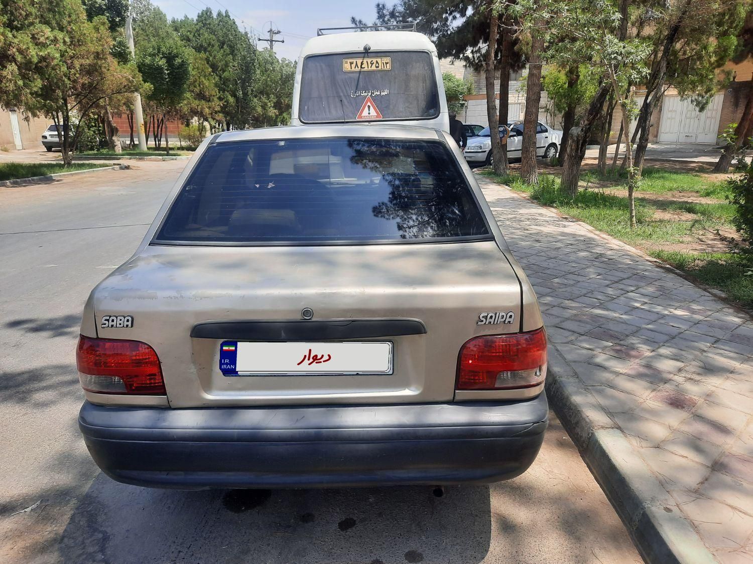 پراید صبا بنزینی - 1387