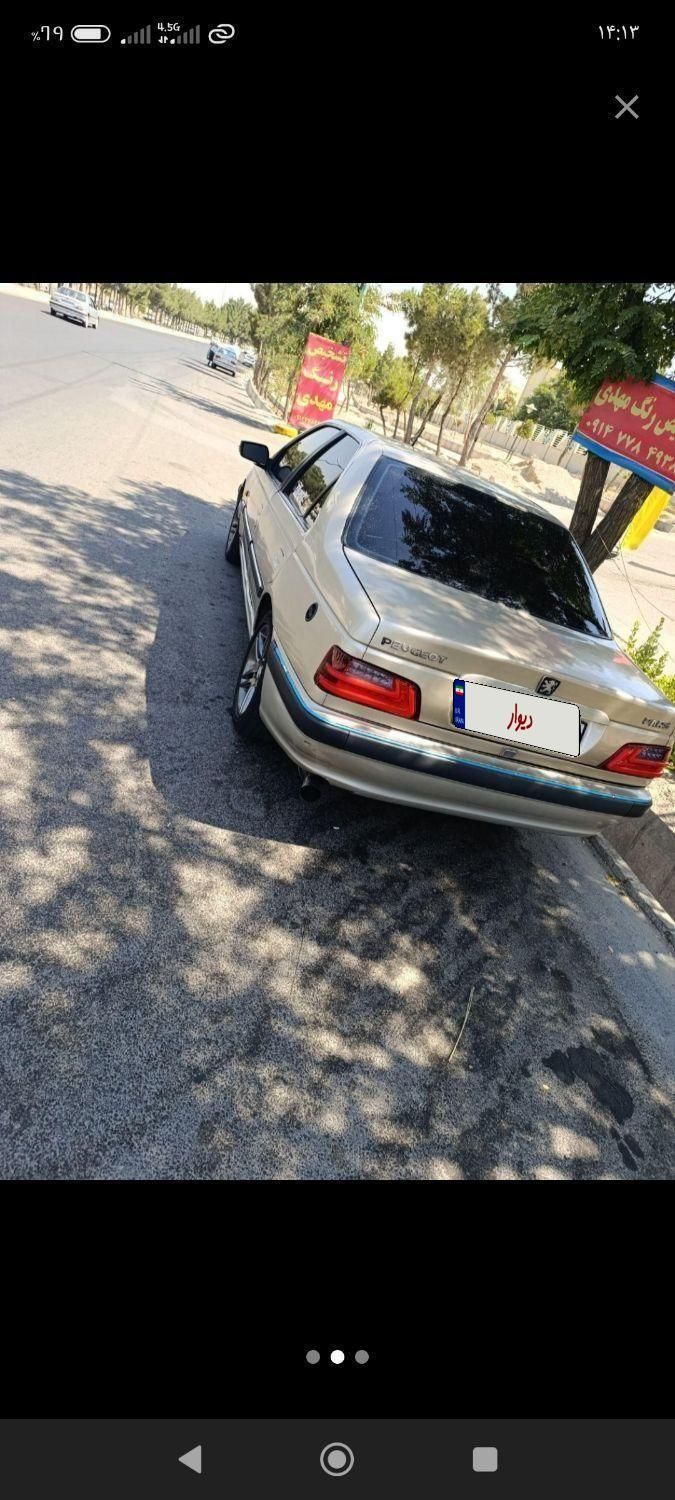 پژو پارس دوگانه سوز - 1382
