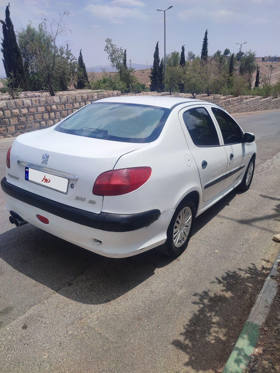 پژو ۲۰۶ صندوق دار v20 - 1390