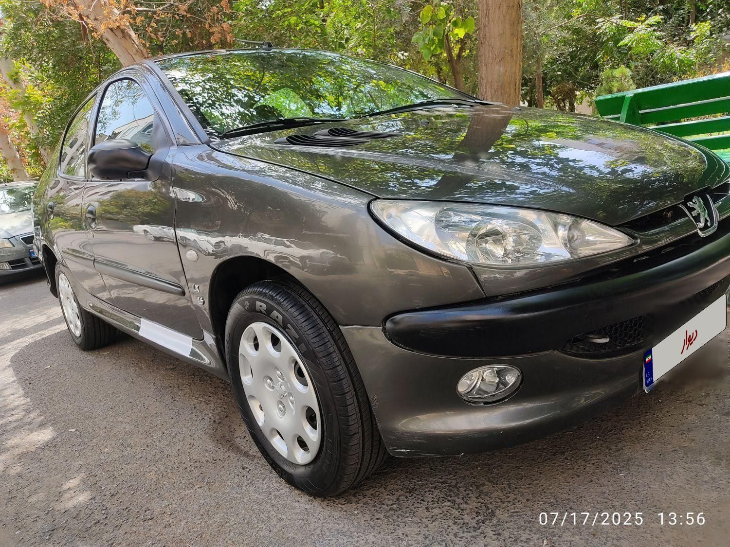پژو ۲۰۶ صندوق دار v8 - 1386