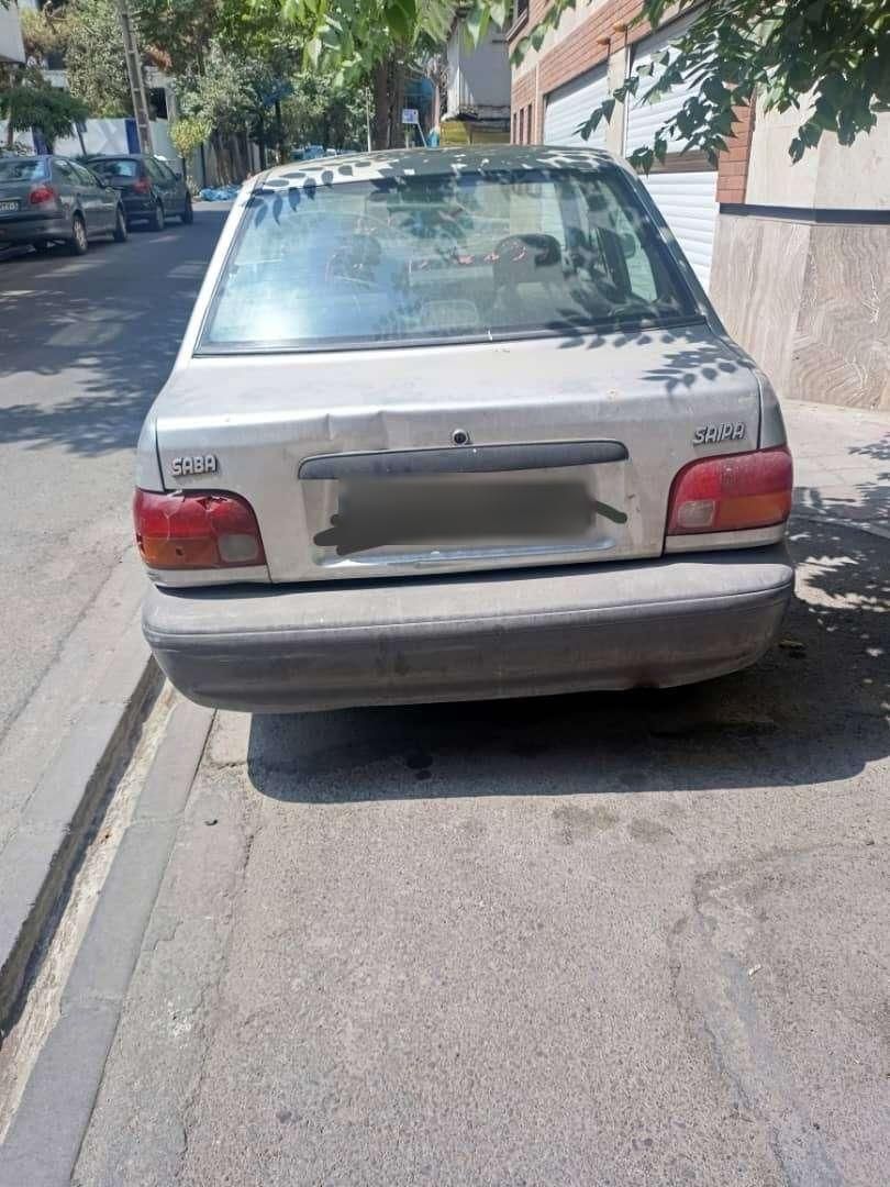 پراید صبا بنزینی - 1387