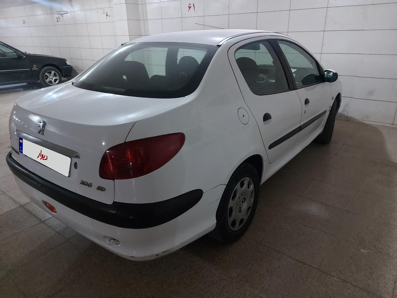 پژو ۲۰۶ صندوق دار v8 - 1390