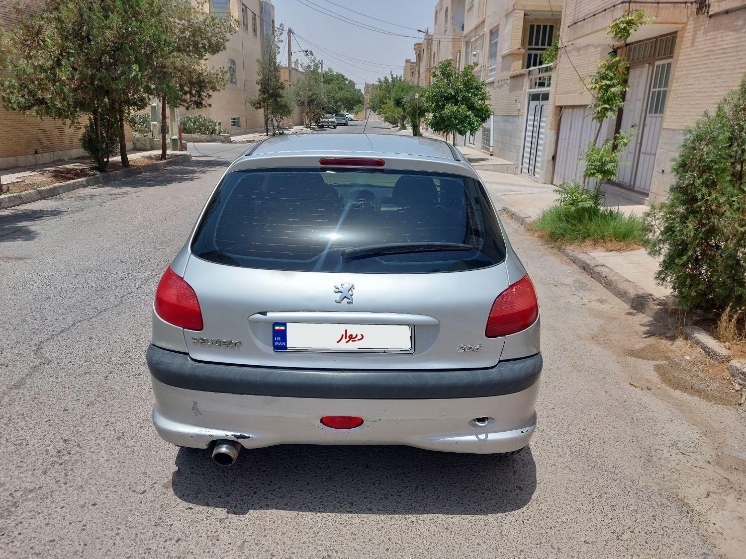 پژو 206 تیپ 3 - 1386