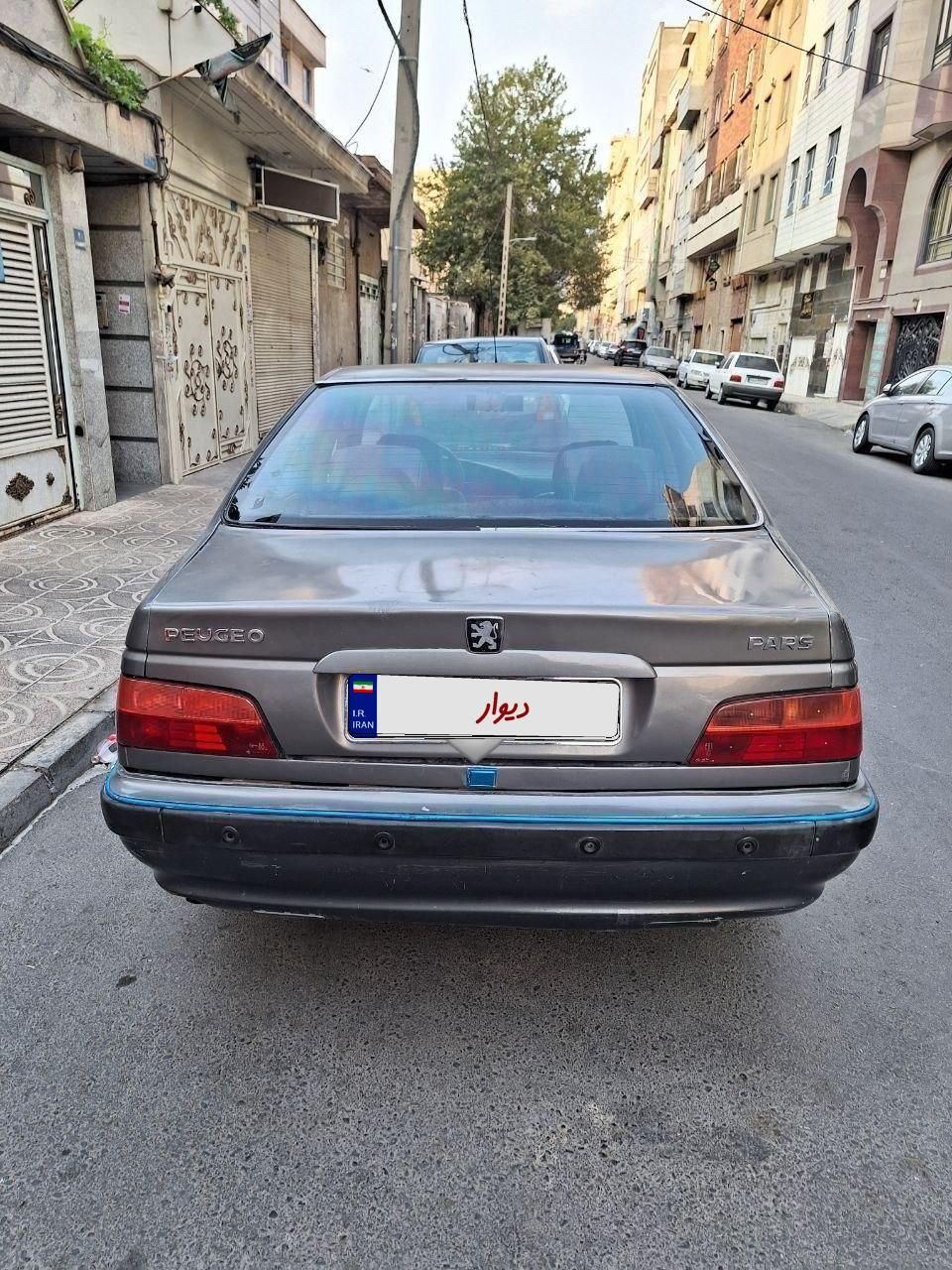 پژو پارس دوگانه سوز - 1386