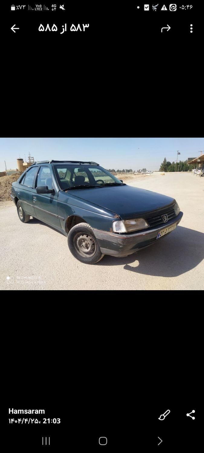 پژو آردی دوگانه سوز CNG - 1382
