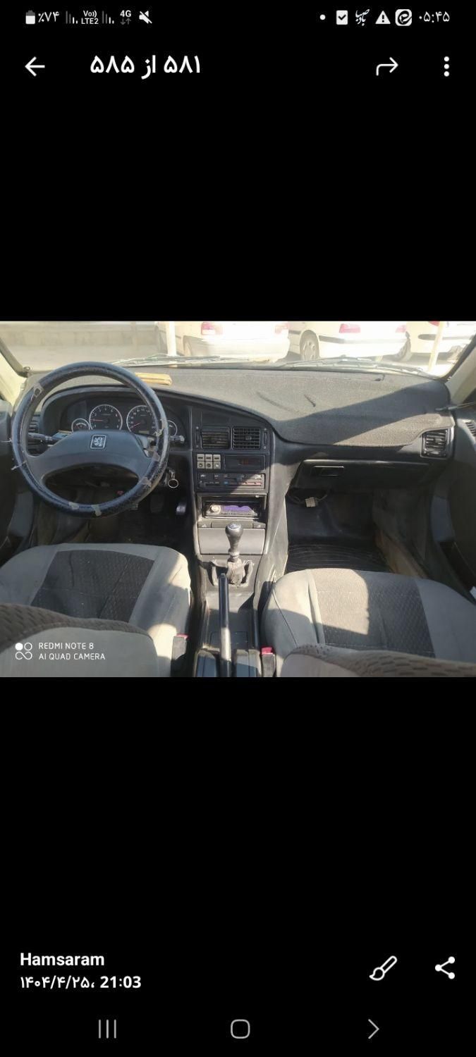 پژو آردی دوگانه سوز CNG - 1382