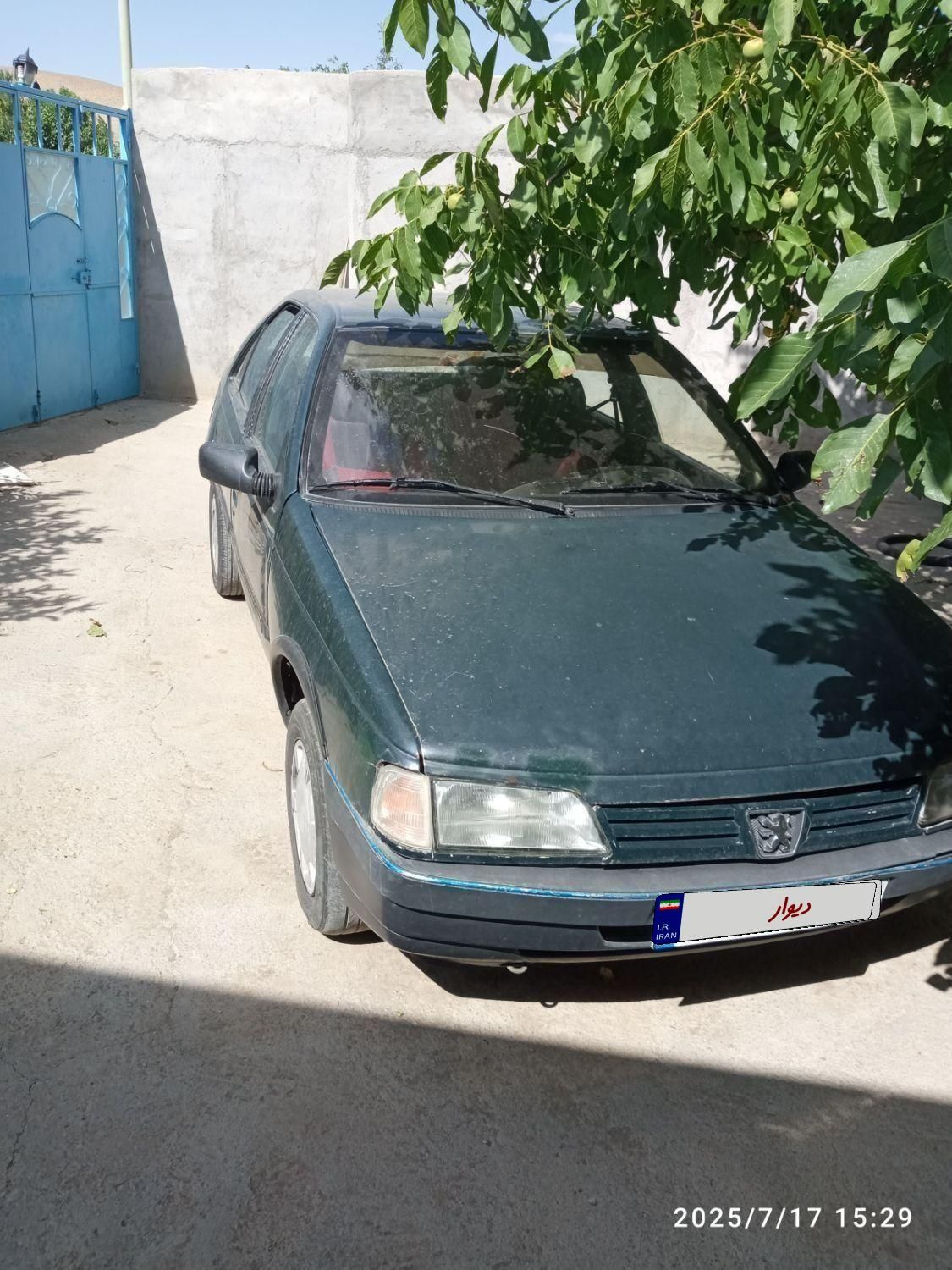 پژو آردی دوگانه سوز CNG - 1382