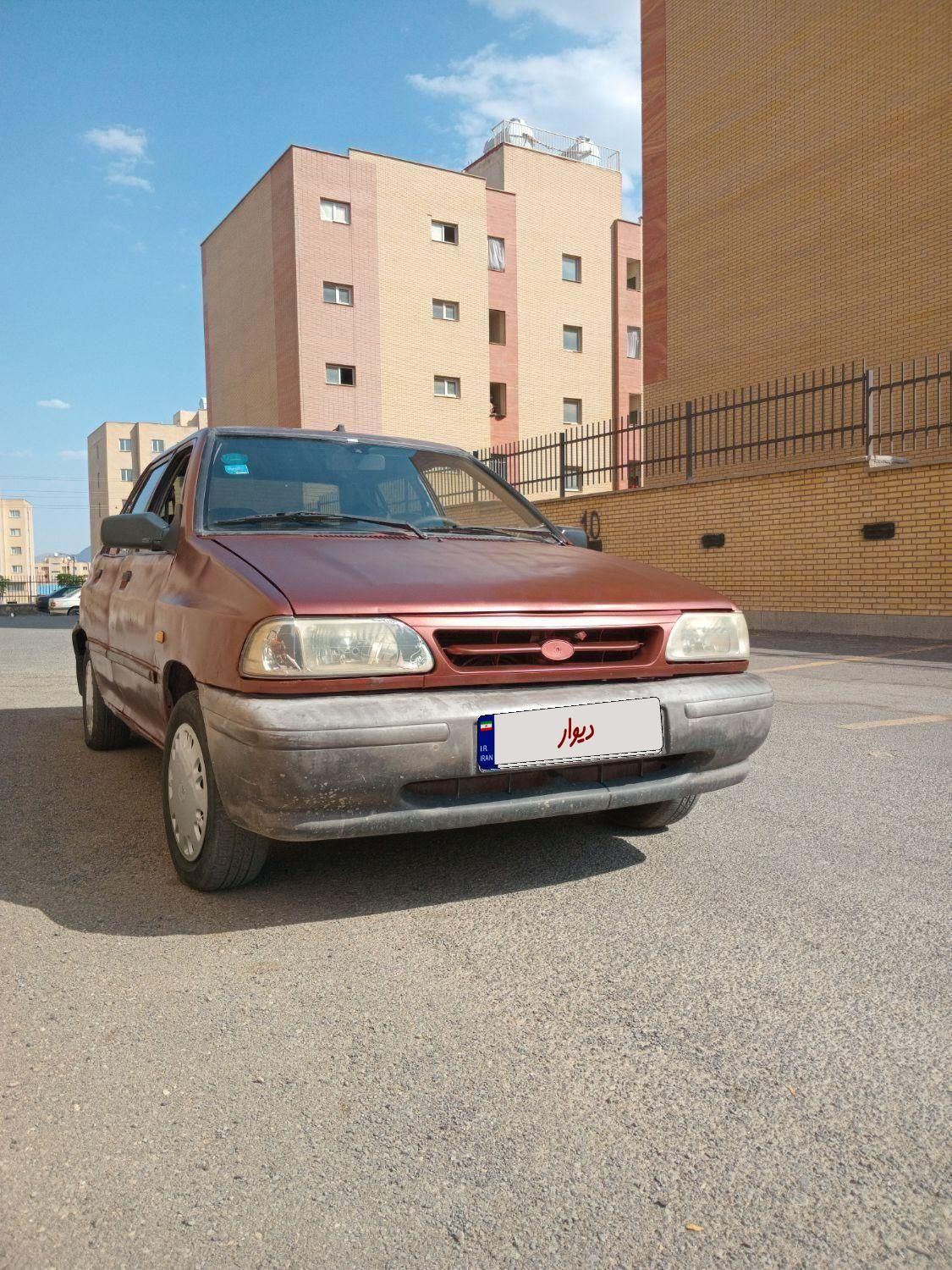 پراید صبا بنزینی - 1386