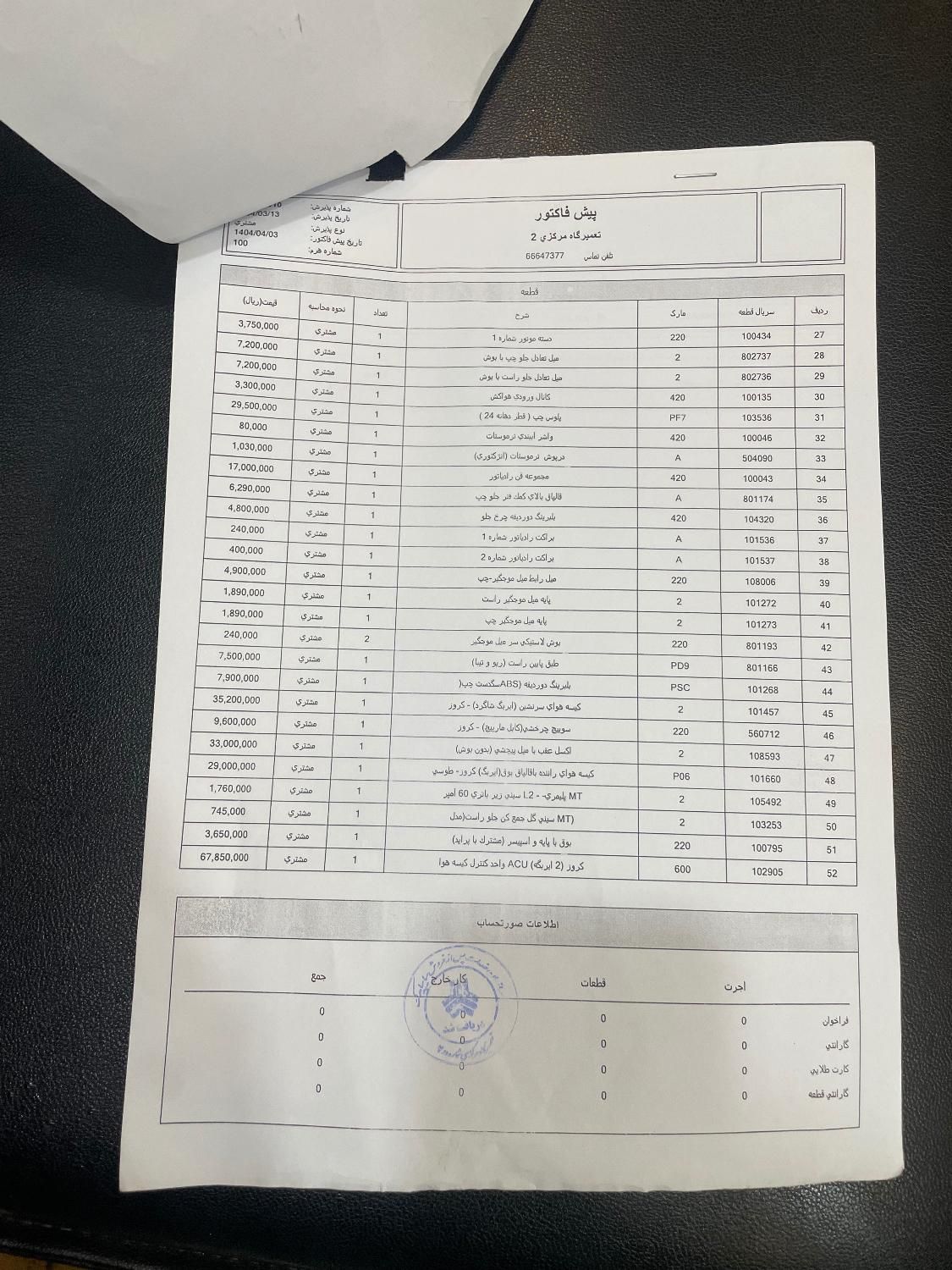 تیبا 2 EX رینگ آلومینیومی - 1397