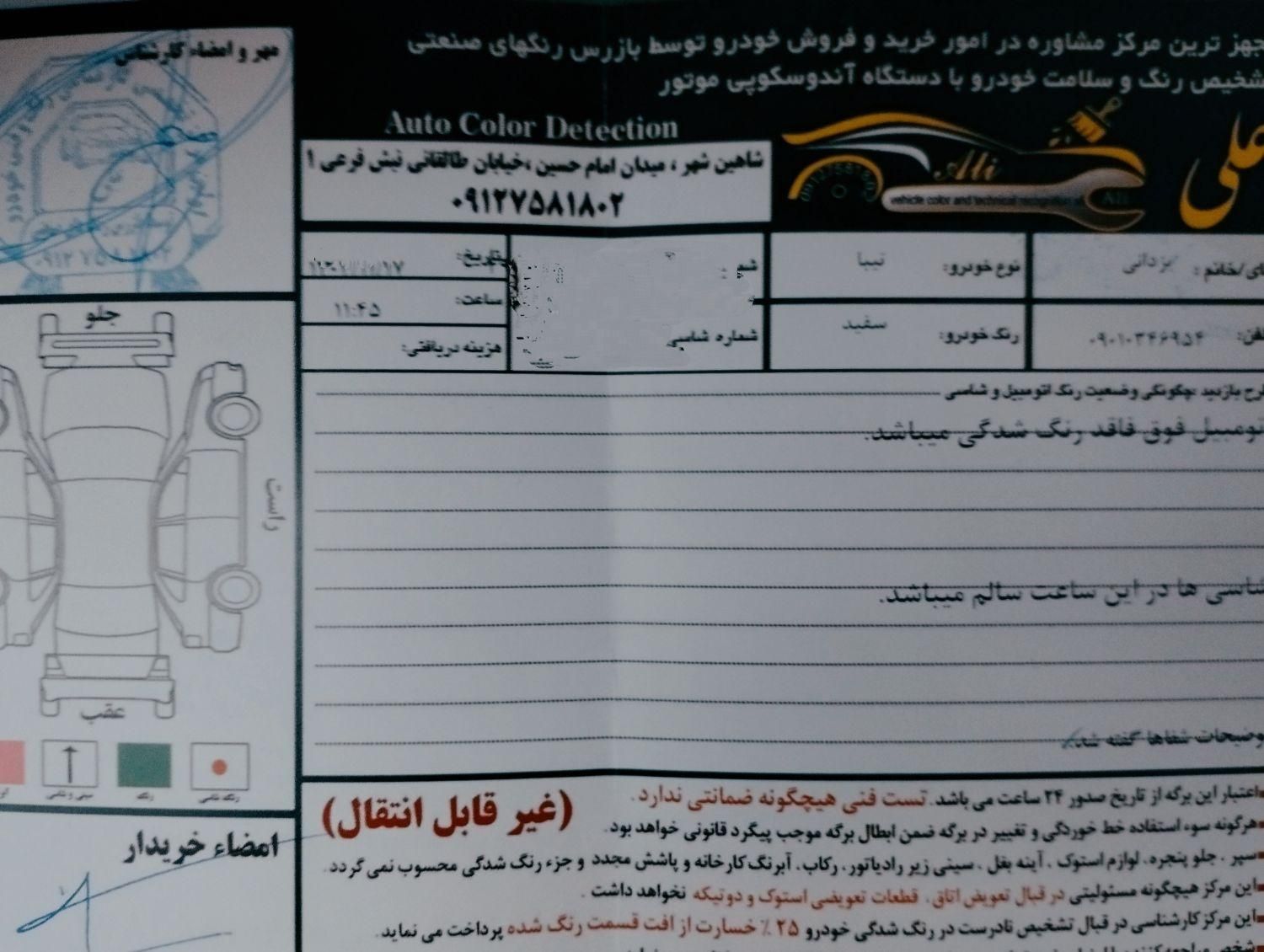 تیبا 2 EX رینگ آلومینیومی - 1398