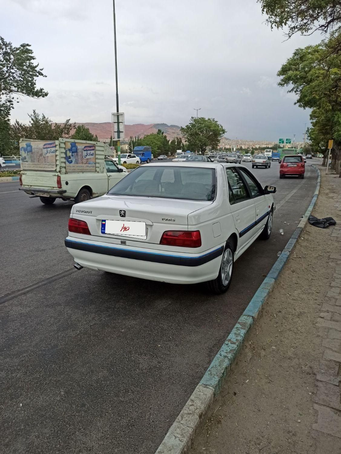 پژو پارس دوگانه سوز - 1387