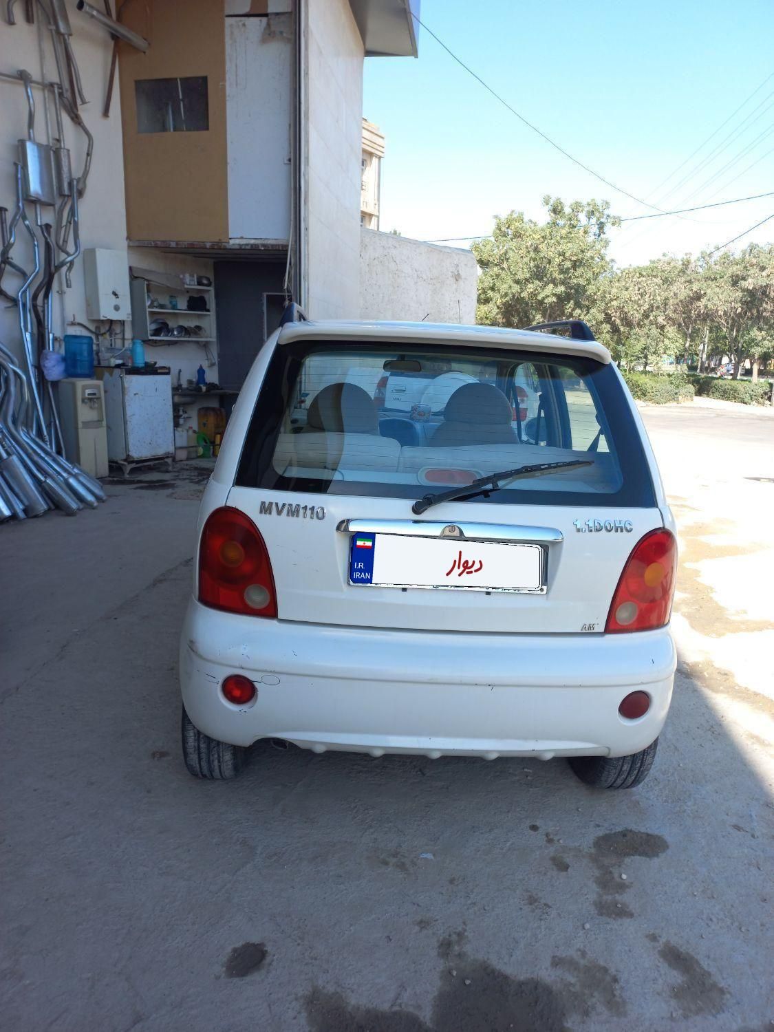 ام وی ام 110 چهار سیلندر دنده ای - 1390