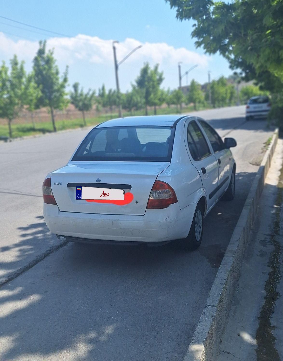 تیبا صندوق دار LX دوگانه سوز - 1392