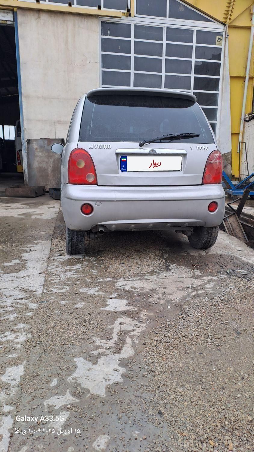 ام وی ام 110 چهار سیلندر دنده ای - 1389