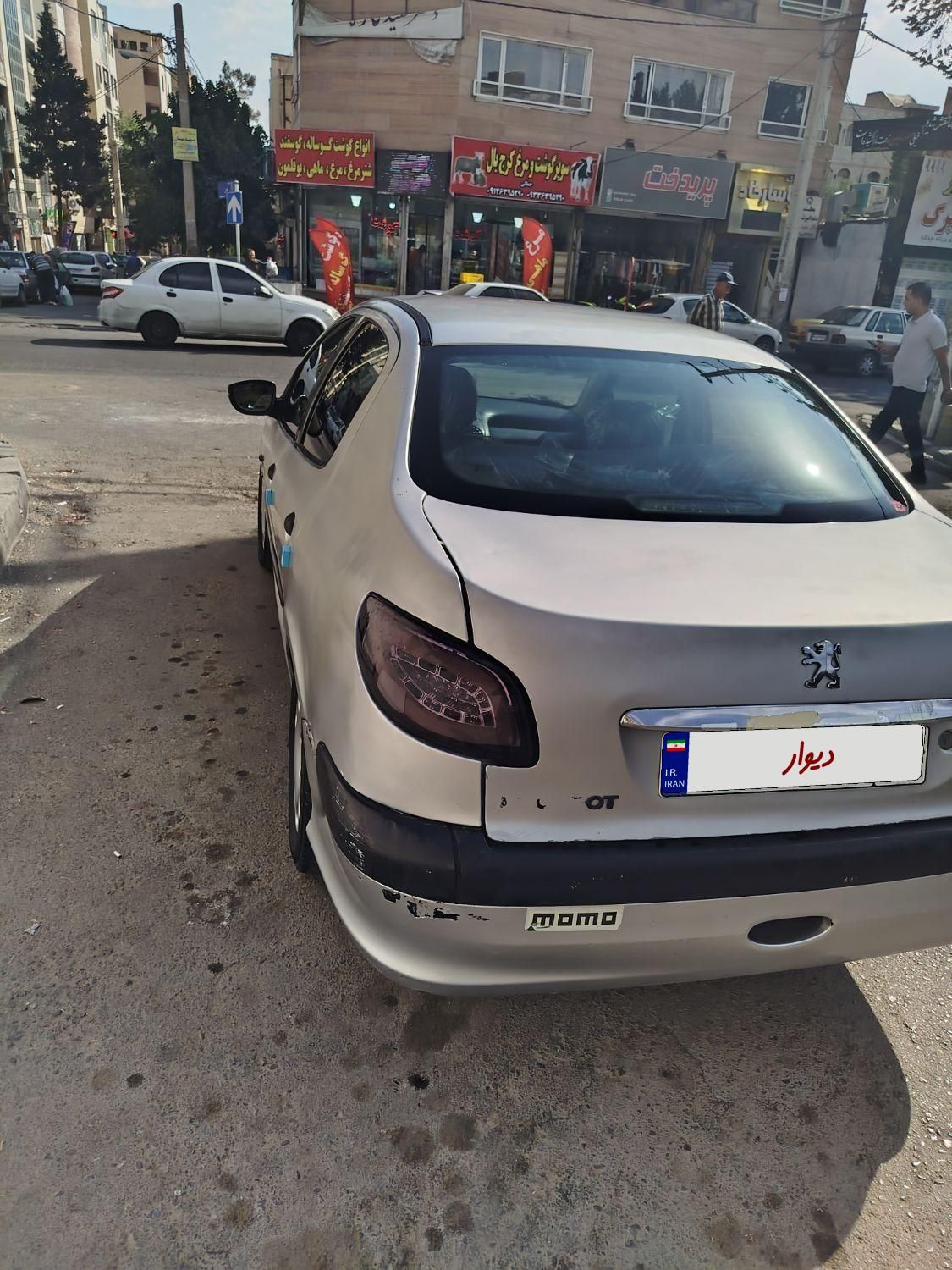 پژو ۲۰۶ صندوق دار v8 - 1385