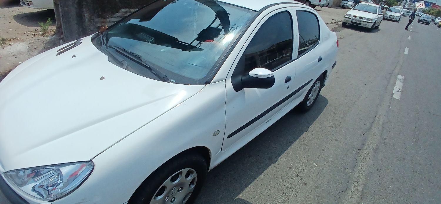 پژو ۲۰۶ صندوق دار v8 - 1396