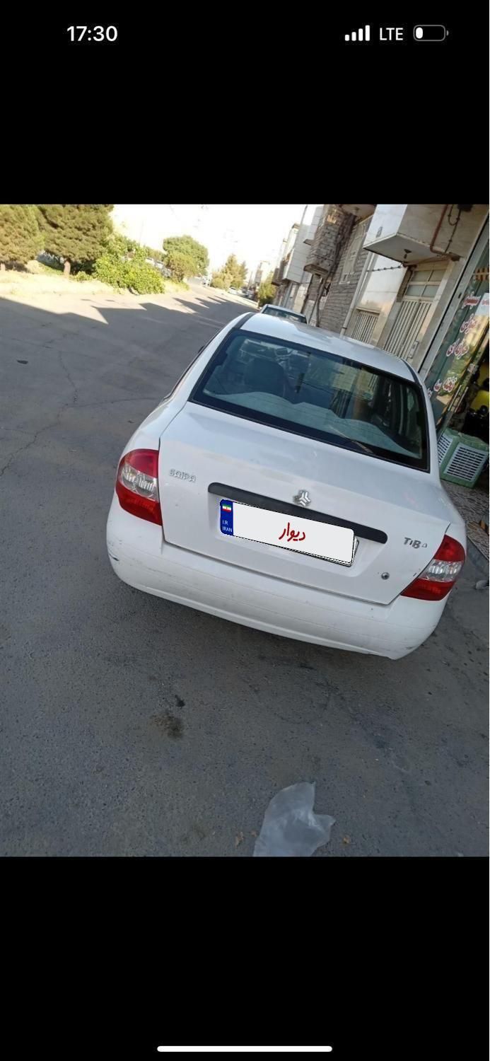 تیبا صندوق دار LX دوگانه سوز - 1392