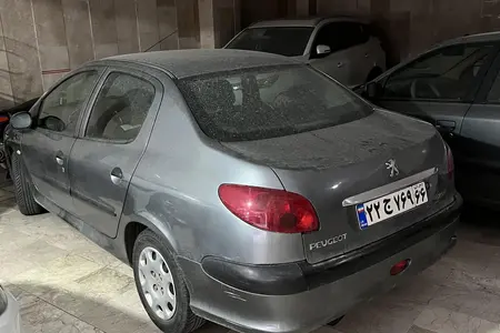 پژو ۲۰۶ صندوق دار v20 - 1389