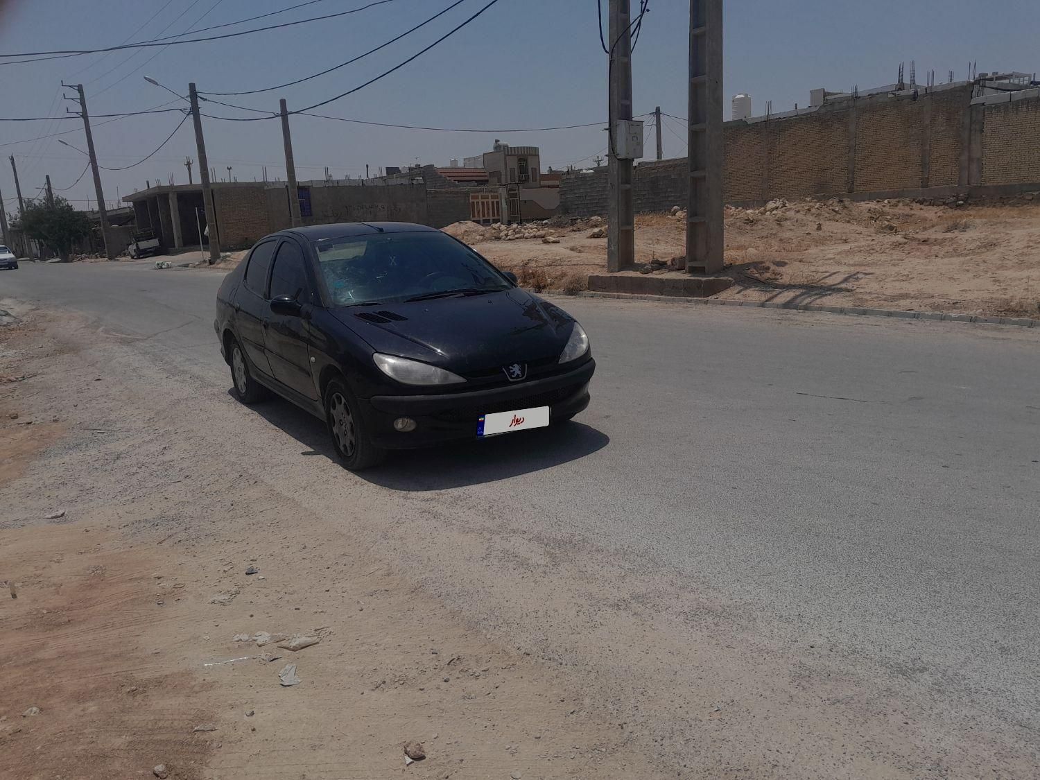 پژو ۲۰۶ صندوق دار v8 - 1393