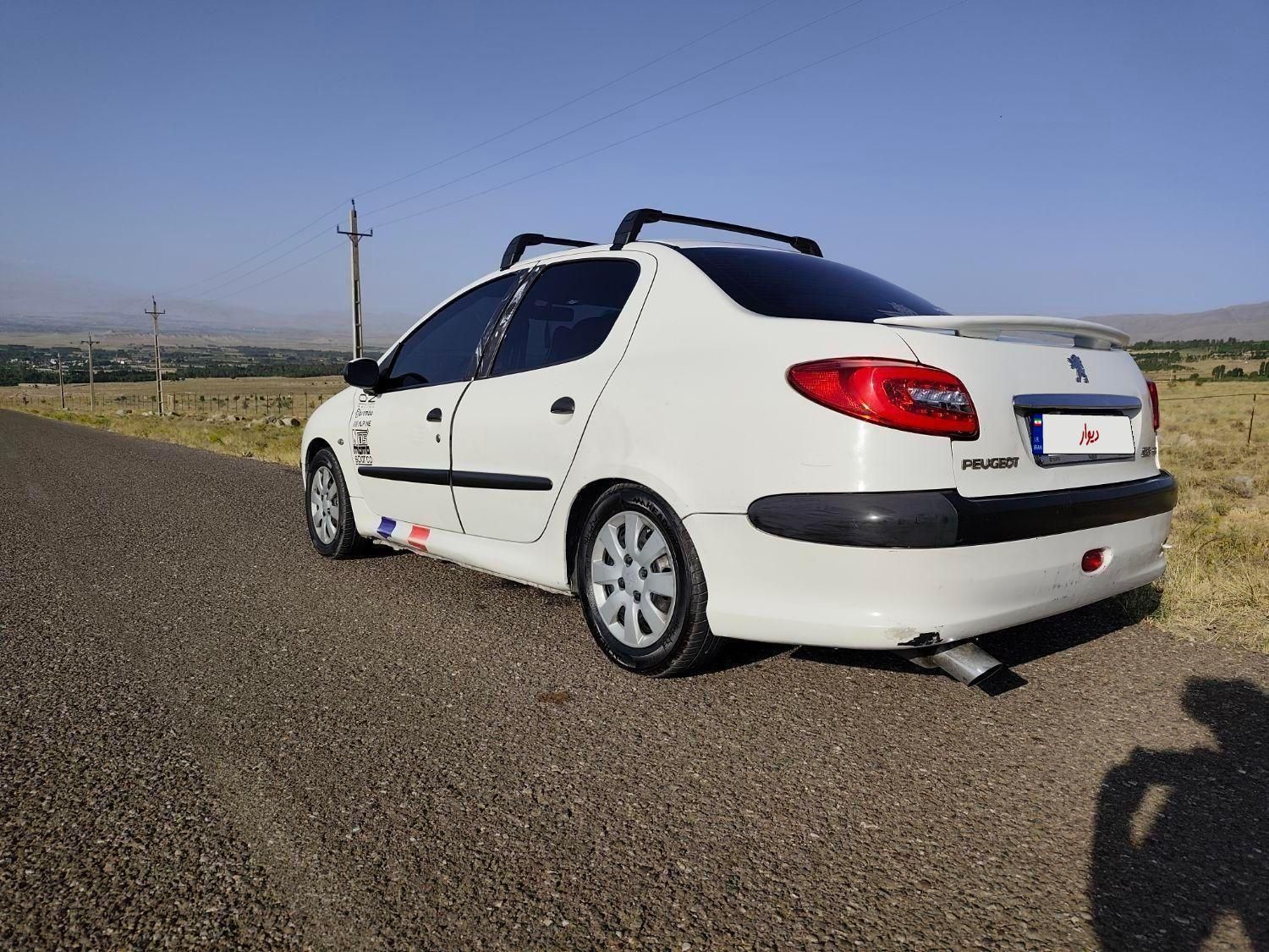 پژو ۲۰۶ صندوق دار v8 - 1387