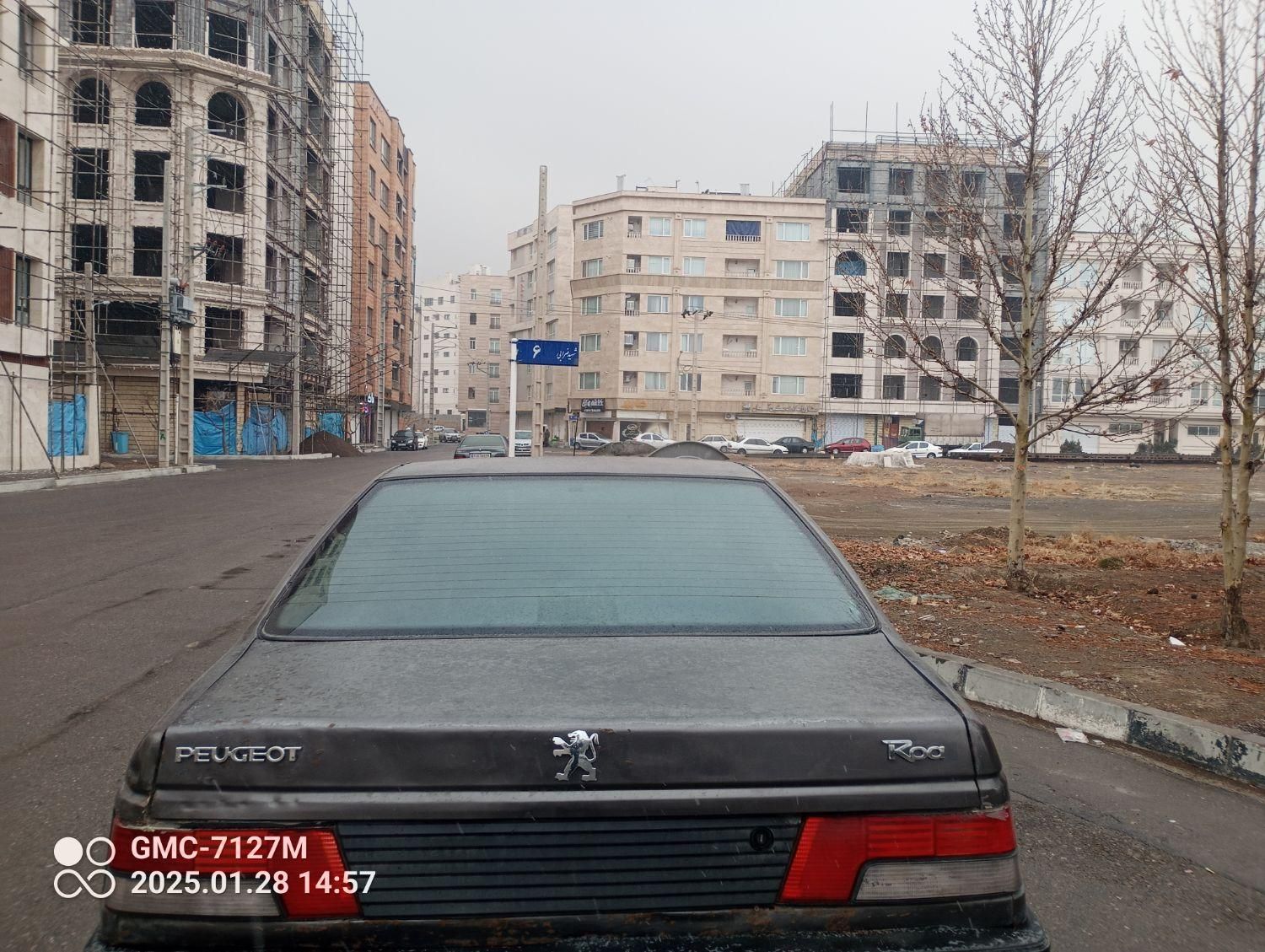 پژو روآ دوگانه سوز - 1387