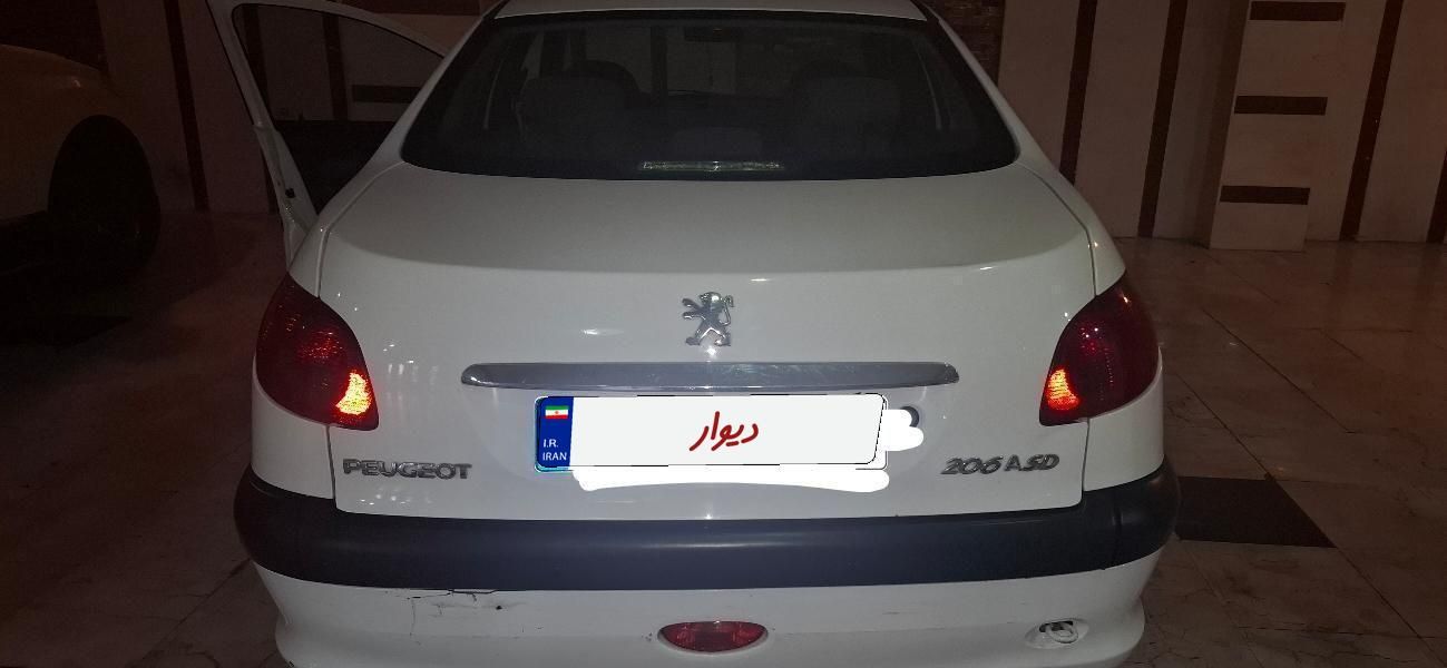 پژو ۲۰۶ صندوق دار v9 - 1390