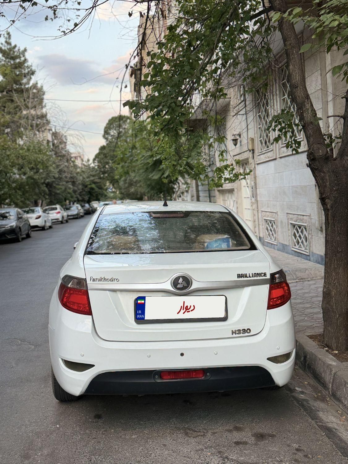برلیانس H330 دنده‌ای 1500 - 1396