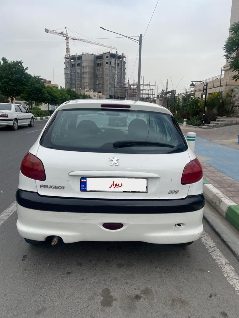 پژو 206 تیپ 2 - 1389