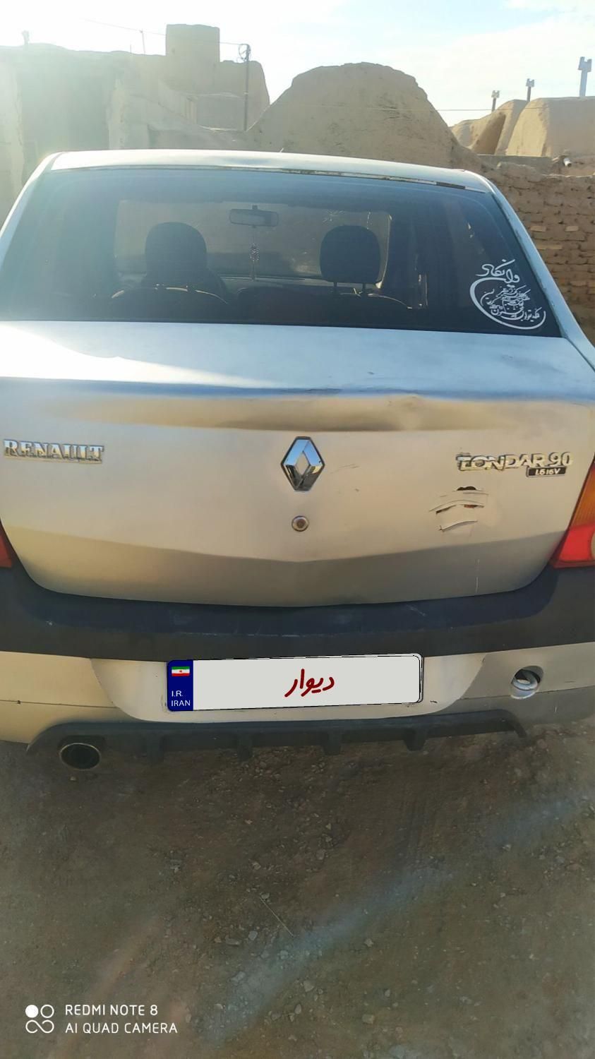 رنو تندر 90 E0 بنزینی - 1386